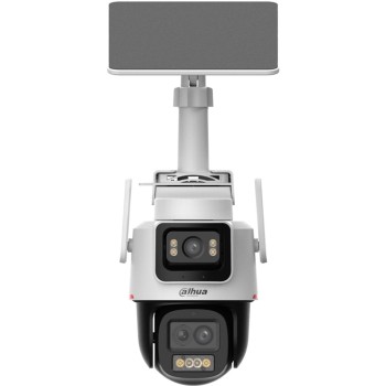 DAHUA  IPC-PTS2649C-3E3Z-4GB20, 2X 3Mpix, 2,8 Lens+3,6 Lens, WizColor, 50Mt Gece Görüşü, IP66,  Hybrid-zoom PT 4G Solar Ip Kamera