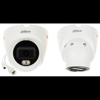 DAHUA  IPC-HDW2449TL-S-PRO, 4Mpix, WizColor, 2,8mm Lens,H265+, 30Mt Gece Görüşü, IP67, Dahili Mikrofon, PoE Dome IP Kamera