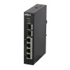 DAHUA PFS3206-4P-96, 3 Port, Megabit, Poe 30W, 1 Port Gigabit PoE 60W, 2 Port Gigabit SFP, Endüstriyel, Yönetilemez, Masaüstü Switch