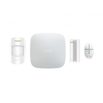 AJAX  StarterKit, Kablosuz, Alarm Kiti, BEYAZ