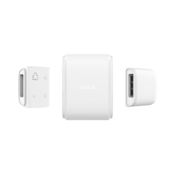 AJAX Dual Curtain, Kablosuz, Çift Taraflı Perde Tipi Hareket Dedektörü, Beyaz