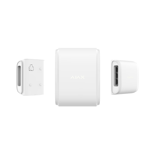 AJAX Dual Curtain, Kablosuz, Çift Taraflı Perde Tipi Hareket Dedektörü, Beyaz