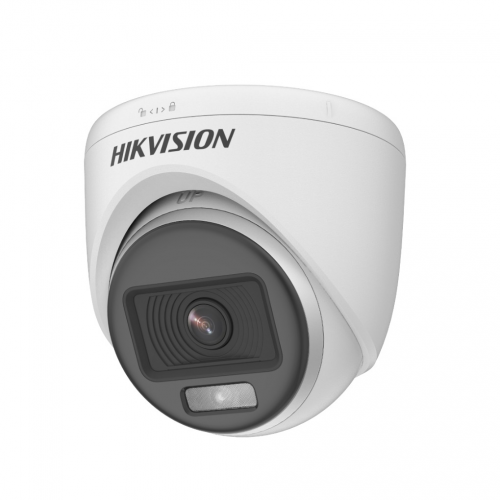 HIKVISION DS-2CE76D0T-EXLPF, 2Mpix, 2.8mm Lens, 20Mt Gece Görüşü, IP67, Dual-Light, Dome Kamera