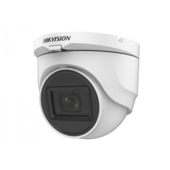 HIKVISION DS-2CE76D0T-ITPFS, 2Mpix, 2.8mm Lens, 20Mt Gece Görüşü, Dahili Mikrofon, Plastik Dome Kamera