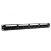 S-LINK SL-F624 Cat6 Patch Panel, 24-Port, UTP, 1U