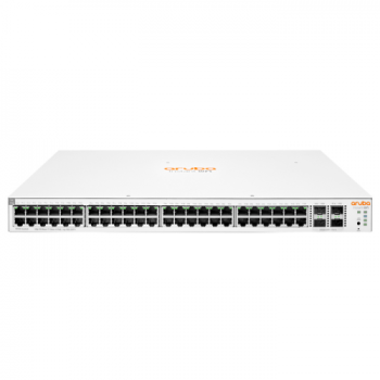 HP Aruba Instant On, JL686B, 1930-48G, 48Port, GigaBit, PoE 370W, 4 Port Gigabit SFP, Yönetilebilir, Rack Mount Switch