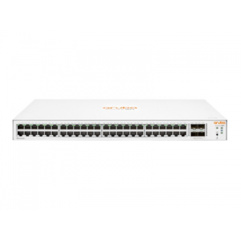 HP Aruba Instant On, JL814A, 1830-48G, 48Port, GigaBit, 4 Port Gigabit SFP, Yönetilebilir, Rack Mount Switch
