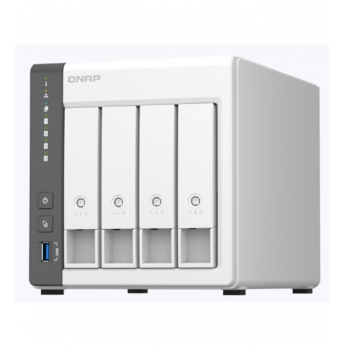 QNAP TurboNAS TS-433-4G, 4Gb Ram, 4xYuvalı, Tower NAS
