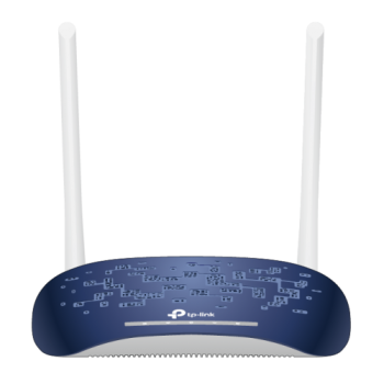 TP-LINK TD-W9960, 4 Port, 2.4Ghz Wifi, 300Mbps, 2xAnten, VDSL2, ADSL2+ MODEM
