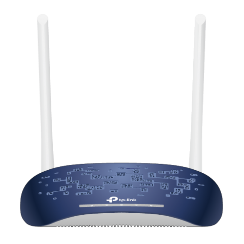TP-LINK TD-W9960, 4 Port, 2.4Ghz Wifi, 300Mbps, 2xAnten, VDSL2, ADSL2+ MODEM