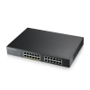 ZyXEL GS1915-24EP, 24 Port, GigaBit, 12 Port PoE, Yönetilebilir, Sessiz, Masaüstü Switch