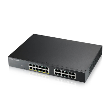 ZyXEL GS1915-24EP, 24 Port, GigaBit, 12 Port PoE, Yönetilebilir, Sessiz, Masaüstü Switch