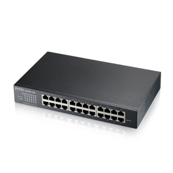 ZyXEL GS1915-24E, 24 Port, GigaBit, Yönetilebilir, Sessiz, Masaüstü Switch
