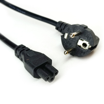 POWERGATE PW-Y015, 3lü Yonca Uç, 0,75mm, Power Kablosu, 1.5mt