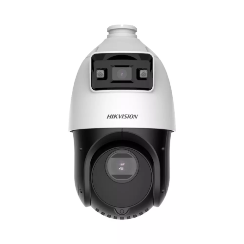 HIKVISION DS-2SE4C425MWG-E, 4+4Mpix, 2,8mm Bullet, 4,8-120mm Motorize Lens PTZ, 25X Optik Zoom, 100Mt Gece Görüşü, SD Kart, PoE, TandemVu, ColorVu, H265+, PTZ IP Kamera (Ayak Dahil)