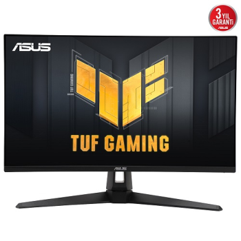 ASUS TUF GAMING VG27AQ3A 27" 1ms, 180Hz, QHD 2K, DP, HDMI, Hoparlör, Fast IPS LED, Düşük Mavi Işık, FreeSync Premium, GAMING Monitör