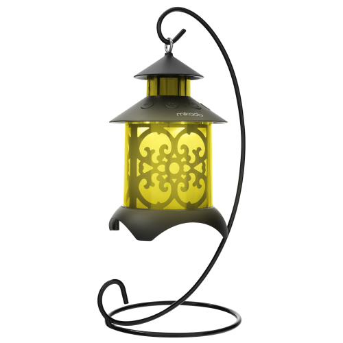 MIKADO MD-20BT, 5W, Masaüstü, Gece Lambası LED Işıklı, 1200mAh, Bluetooth Speaker (Siyah)