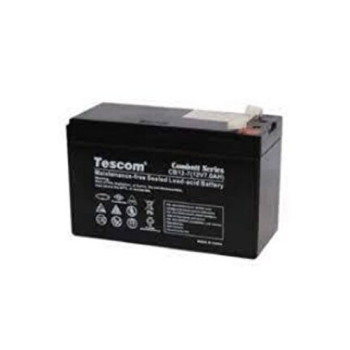 TESCOM Combatt, CBL12-7E, 12V 7Ah, Bakımsız, Kuru Akü. UPS için Uygundur. (100012589)