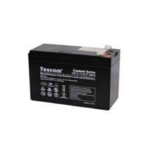 TESCOM Combatt, CBL12-7E, 12V 7Ah, Bakımsız, Kuru Akü. UPS için Uygundur. (100012589)