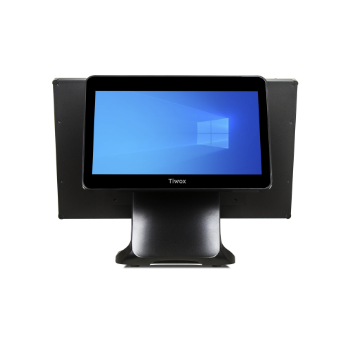 Tiwox TP-7610-D, Intel i7 10.Nesil, 18.5" Ekran,  8GB Ram, 128GB M.2 SSD, Endüstriyel, Dokunmatik Pos PC (çift ekran)