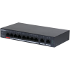 DAHUA CS4010-8ET-110, 8 Port, Megabit, PoE 110W, 2 Port Uplink, Cloud Yönetilebilir, Switch