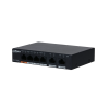 DAHUA PFS3006-4GT-60-V2, 4 Port, Gigabit, PoE 60W, 2 Port Uplink, Yönetilemez, Masaüstü Switch