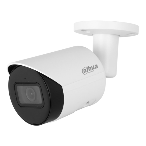 DAHUA IPC-HFW2541S-S-0360B, 5Mpix, 3,6mm Lens, H265+, 30Mt Gece Görüşü, Dahili Mikrofon, Bullet IP Kamera
