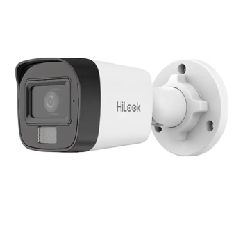 HILOOK IPC-B140HA-LUFC, 4Mpix, 2,8mm Lens, H265+, Dual Light, 20Mt Gece Görüşü, Dahili Mikrofon, IP67, PoE, Bullet, IP Kamera