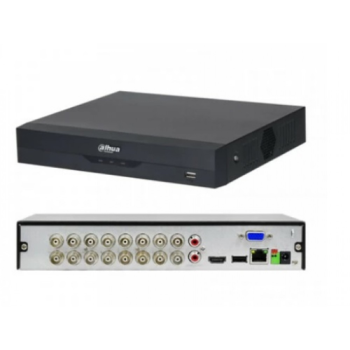 DAHUA XVR5116HS-5M-I3, 16 Kanal, 5Mpix H265+, 1 HDD, 5in1 DVR Cihazı