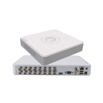 HIKVISION DS-7116HGHI-K1, 16Kanal, 2Mpix, H265 Pro+, 1 HDD Desteği, 5in1 DVR Cihazı