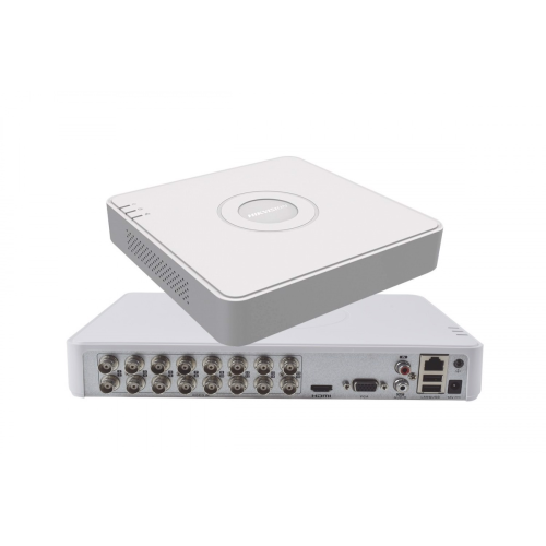 HIKVISION DS-7116HGHI-K1, 16Kanal, 2Mpix, H265 Pro+, 1 HDD Desteği, 5in1 DVR Cihazı