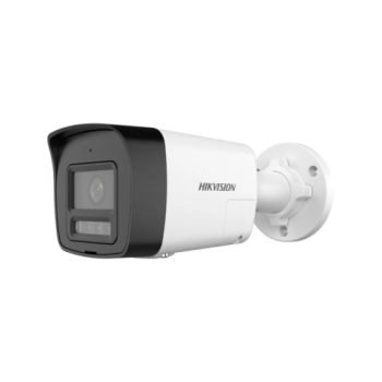 HIKVISION DS-2CD1041G2-LIUF 4Mpix, 2,8mm Lens,  H265+,20Mt Gece Görüşü, Hybrid Light, SD Kart,Dahili Mikrofon, PoE, Bullet IP Kamera