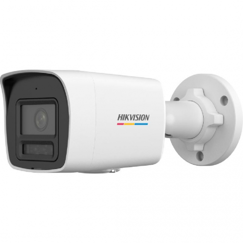 HIKVISION DS-2CD1027G2H-LIUF 2Mpix, 4mm Lens, H265+, 30Mt Gece Görüşü,Color Vu Lite, Smart Hybrid Light,  Full Time Color, Dahili Mikrofon, Metal Kasa Bullet IP Kamera