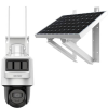 HILOOK PTZ-N2C400I-K/4G/C09S20, 4Mpix,   4mm, 30Mt Gece Görüşü, Dahili Mikrofon, PIR+RADAR,  4G, Solar  PT IP Kamera
