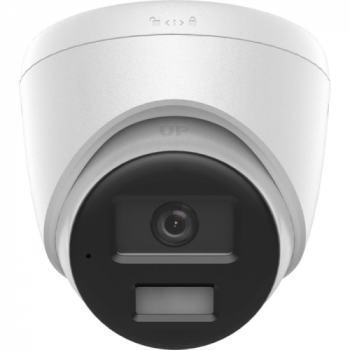HIKVISION DS-2CD1343G2-LIUF 4Mpix, 2,8mm Lens, H265+, 30Mt Gece Görüşü, Hybrid Light, PoE, Mikrofonlu Dome IP Kamera
