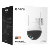 S-LINK SL-PTZ04, Akıllı Güvenlik Kamerası, WiFi, 4Mpix, 3.6mm Lens, 25m. Gece Görüşü, Hareket algılama, İki Yönlü Ses, Micro SD Kartlı, TUYA Yazılım
