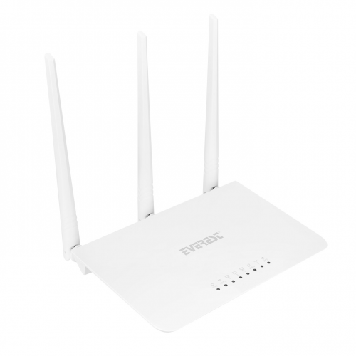 EVEREST EWR-F303, 3Port, 1 WAN, 300Mbps, 2.4Ghz Wifi, Masaüstü, Megabit, WISP, Repeater, Router, Access Point