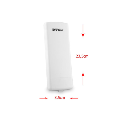 EVEREST EWN-220POE, 300Mbps, 5Ghz WiFi, 10dbi Anten, 5Km Menzil, Noktadan Noktaya, Dış Mekan, Access Point CPE