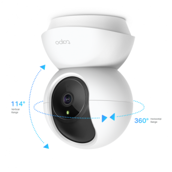 TP-LINK Tapo C200, Bebek/Ev Güvenlik Kamerası, WiFi, 1080P, 10Mt Gece Görüşü, PAN/TILT, iki Yönlü Ses