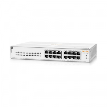 HP Aruba Instant On, R8R48A, 1430-16G, 16Port, GigaBit, PoE 124W, Yönetilemez, Masaüstü Switch