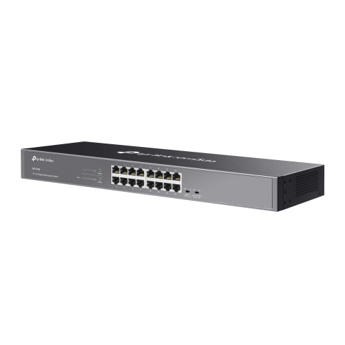 OMADA DS1016G, 16 Port Gigabit,  Yönetilemez, Rackmount Metal Kasa Switch