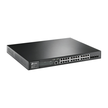 OMADA SG3428MP, 28 Port GigaBit, 24 Port PoE+, 384W, 4Port GigaBit SFP, L2+ Yönetilebilir, Rackmount Metal Kasa Switch