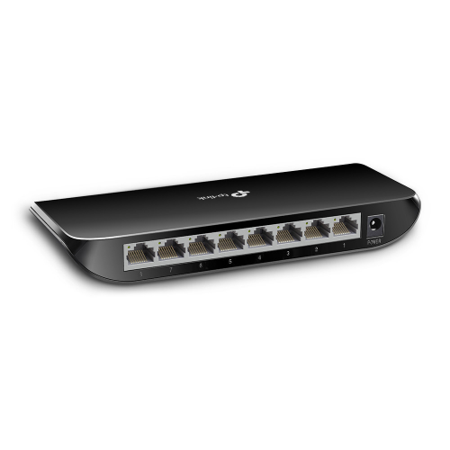 TP-LINK TL-SG1008D, 8 Port, GigaBit, Yönetilemez, Masaüstü Switch