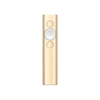 LOGITECH 910-004862, Spotlight Wireless Presenter, Sunum Cihazı (Gold)