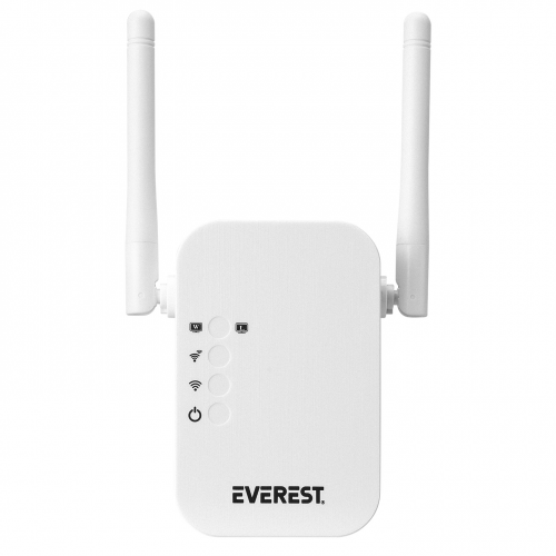 EVEREST EWR-N302, 300Mbps, 2,4Ghz, WPS Butonu, 1Port LAN/WAN, Menzil Genişletici