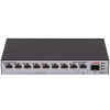 H3C S1600V2-10P-HPWR, 8 Port, GigaBit, PoE 125W, L2, 1 Port GigaBit Uplink, 1 Port GigaBit SFP, Web Yönetilebilir, Masaüstü Switch