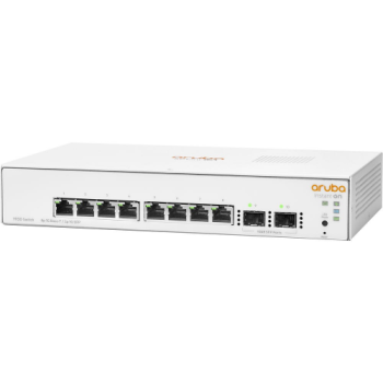 HP Aruba Instant On, JL680A, 1930-8G, 8Port, GigaBit, 2 Port Gigabit SFP, Yönetilebilir, Rack Mount Switch