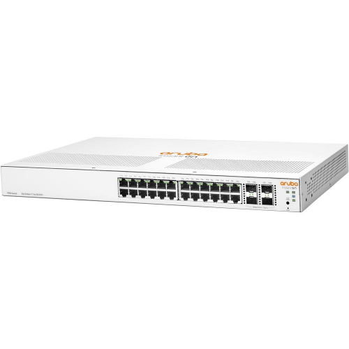 HP Aruba Instant On, JL682A, 1930-24G, 24Port, GigaBit, 4 Port Gigabit SFP, Yönetilebilir, Rack Mount Switch