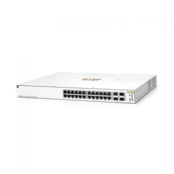 HP Aruba Instant On, JL684B, 1930-24G, 24Port, GigaBit, PoE 370W, 4 Port Gigabit SFP, Yönetilebilir, Rack Mount Switch