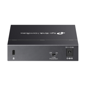 OMADA DS105G, 5 Port Gigabit,  Yönetilemez, Masaüstü/Vesa Metal Kasa Sessiz Switch